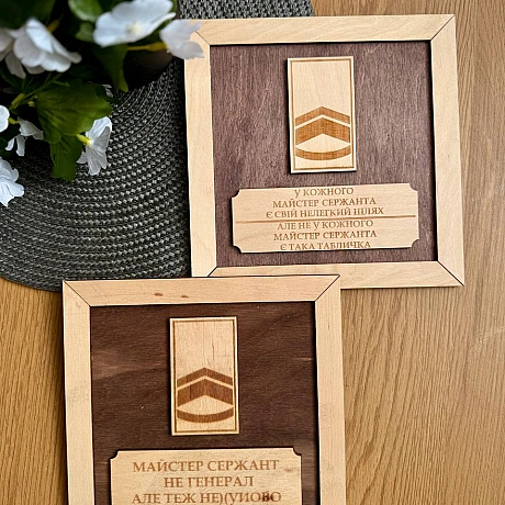 Зібрав для вас всі таблички для сержантів, які зараз є у наявності.Замовити можна вже!Вартість таблички 410 грнДля замовле... - стандарти хотівших в НАТО на we.ua