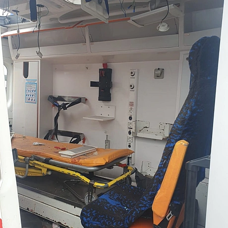 ⚡️🚑Через нічну атаку в Києві травмовані медики швидкої допомоги та знищена карета, яка прибула на місце викликуУ ніч проти 16 ... - КМДА – офіційний канал на we.ua