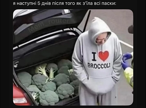 Калорії-калорії, перейдіть на пузо Григорія - на we.ua