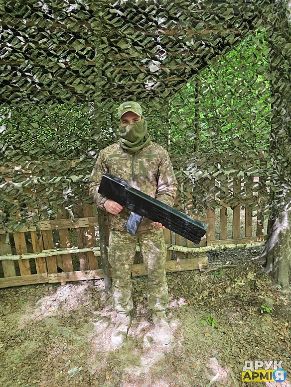 А це макети антидронових рушниць, які використовуються на тренуваннях військових.Це та інші корисні вироби для ЗСУ можна друку... - на we.ua