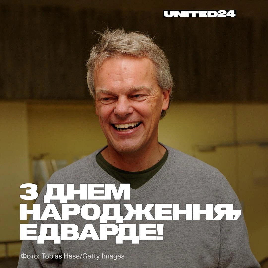 Вітаємо з днем народження нашого амбасадора, лауреата Нобелівської премії в галузі фізіології або медицини Едварда Мозера!Дяку... - UNITED24 на we.ua