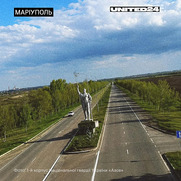 «Азов» повернувся до Маріуполя — цього разу за допомогою безпілотників. Пілоти підрозділу здійснюють патрулювання доріг на відст... - on we.ua