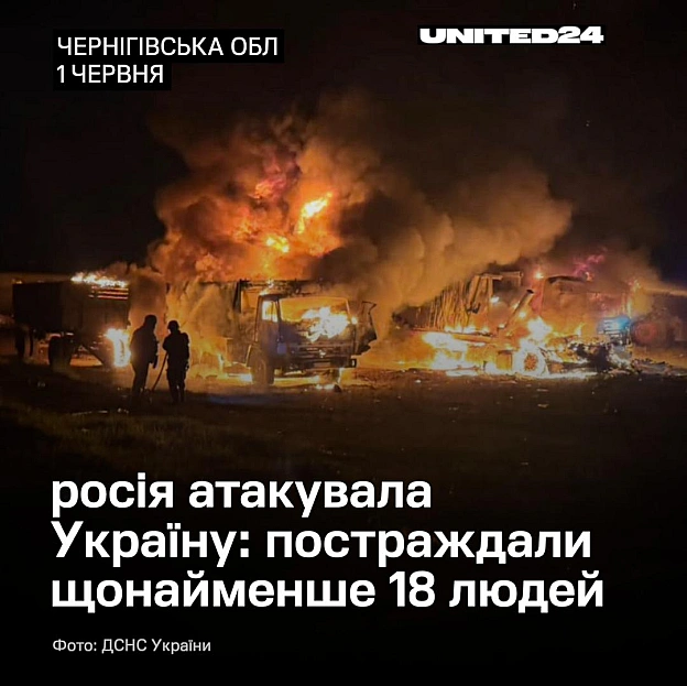 Сьогодні вночі росія вкотре атакувала мирні українські міста ударними безпілотниками. Внаслідок атак постраждали щонайменше 18 л... - UNITED24 на we.ua