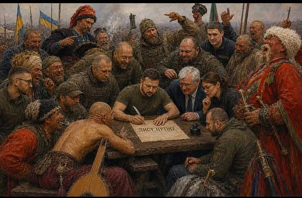 Зеленський пише листа путіну#хзчиймем@memargam - МЕМАГРАМ на we.ua