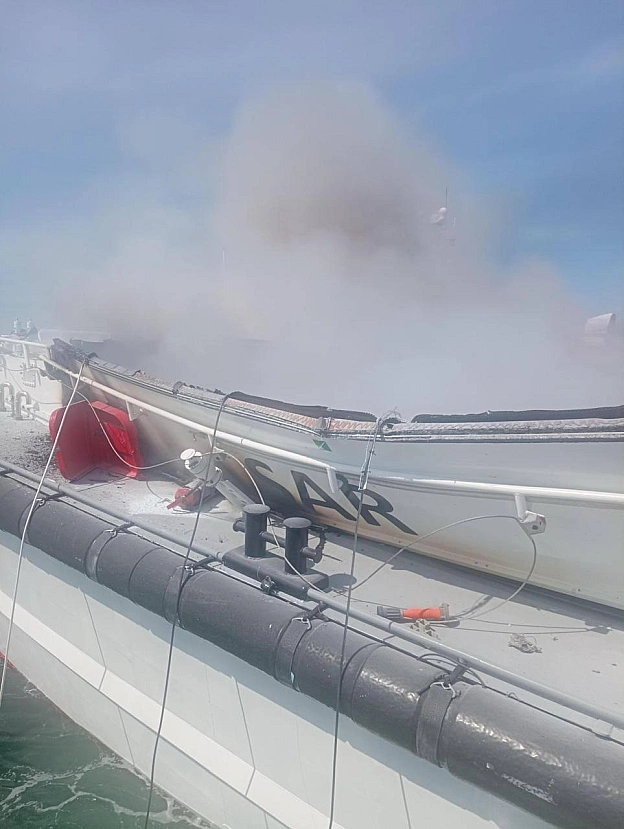 Ворог завдав ударів по двох катерах Морської пошуково-рятувальної служби, які виконували гуманітарну місію в межах українського ... - UkraineNow on we.ua