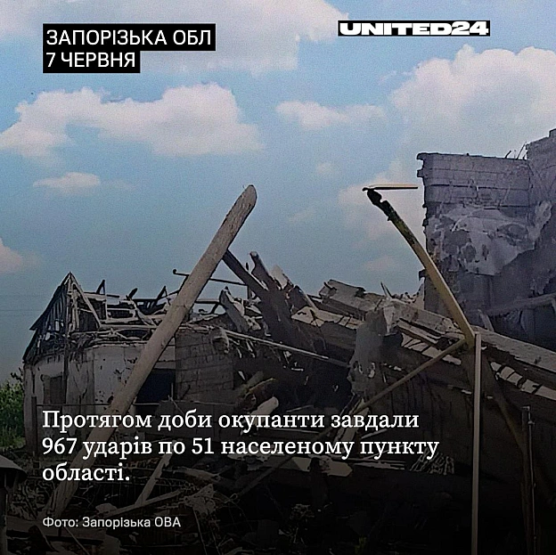 Чергова доба російського терору для Запорізької області. Під ворожим вогнем опинилися десятки населених пунктів регіону, а серед... - на we.ua