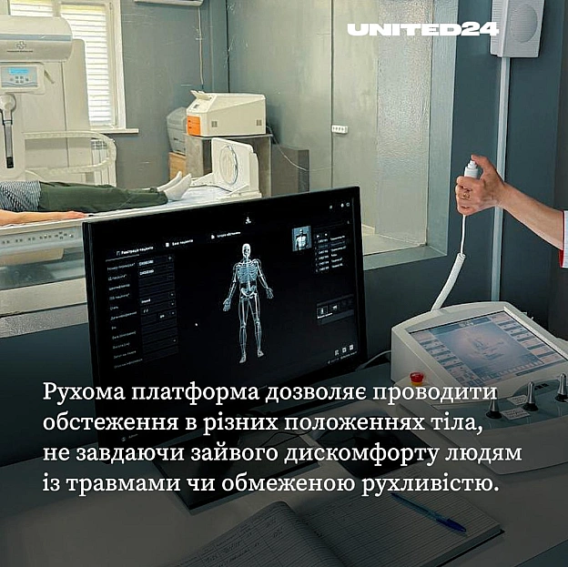 11 сучасних рентгенологічних установок, придбаних завдяки внескам партнерів та донорів UNITED24, уже доставлені та працюють у лі... - на we.ua