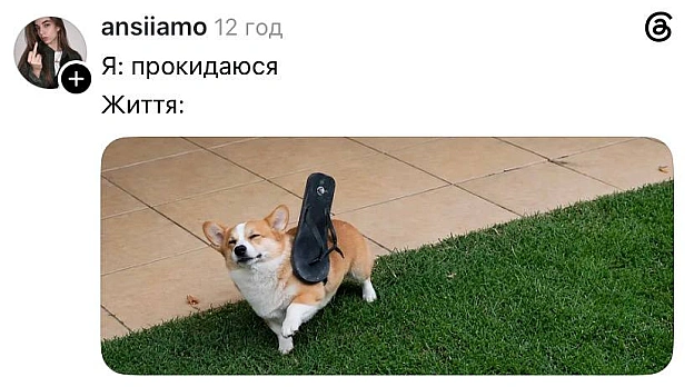 Доброго ранку!@memargam - на we.ua
