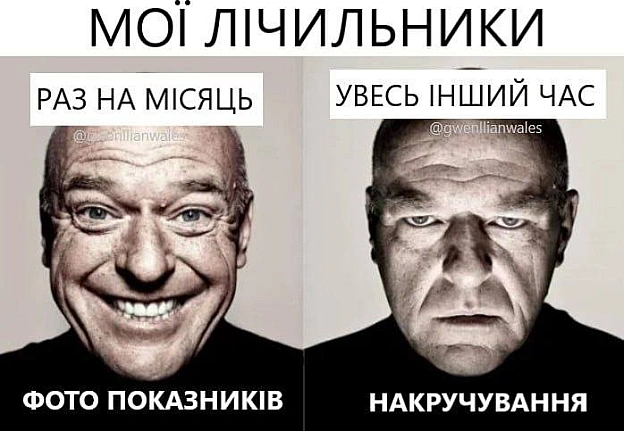 Не забудьте про показники (с) @gwenllianwales@memargam - на we.ua