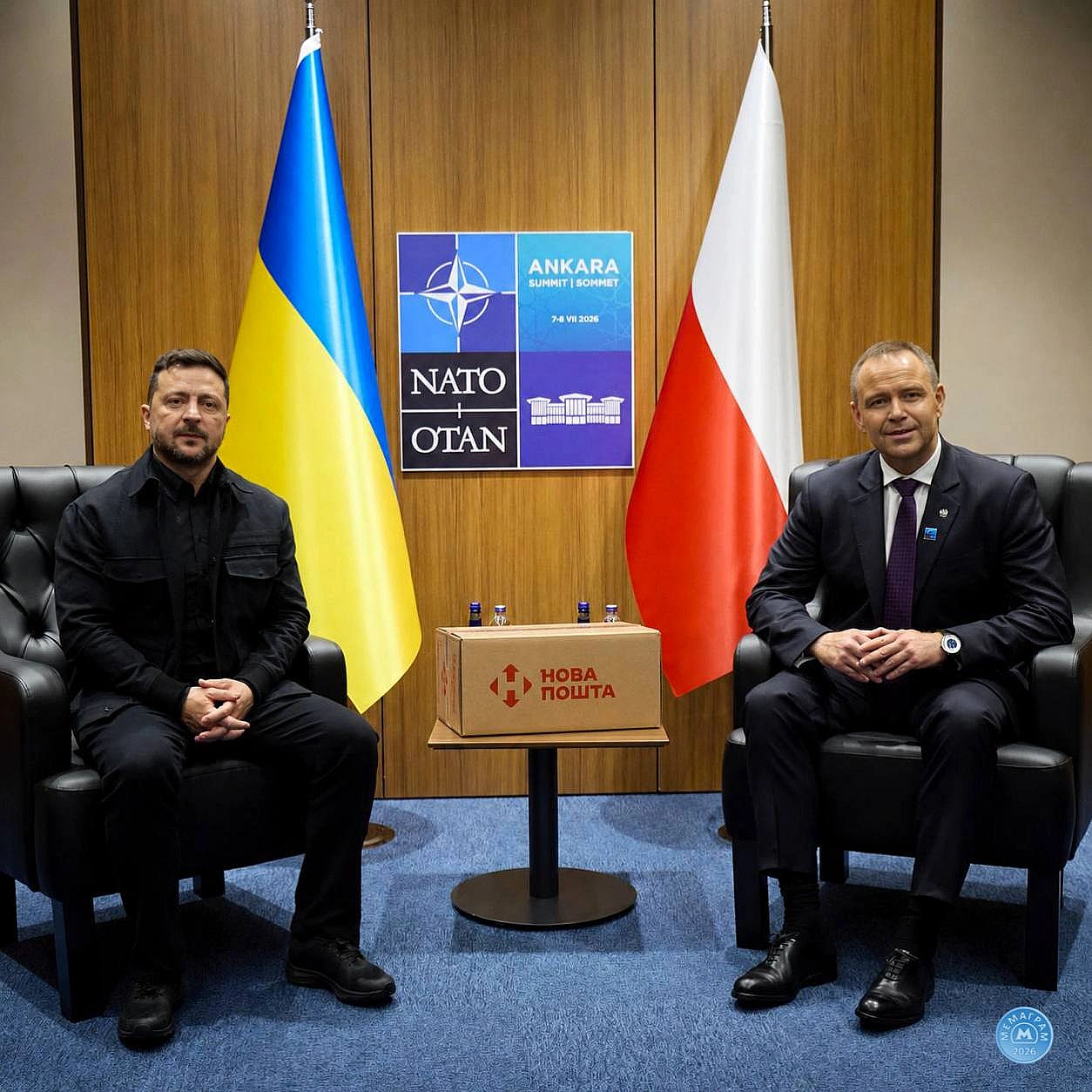 Зеленський зустрівся із президентом Польщі, який забрав у нього орден «Білого Орла»@memargam - на we.ua