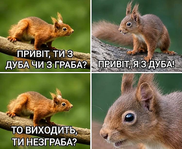Ми всі трішки не з граба #хзчиймем@memargam - на we.ua