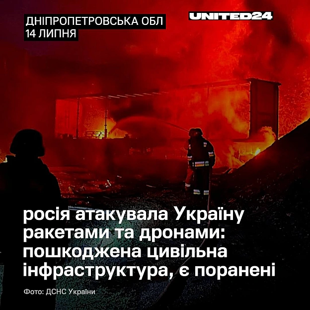 росія вкотре атакувала Україну ракетами та дронами.У Києві пошкоджено цивільну інфраструктуру, у Чернігівській області поранен... - на we.ua