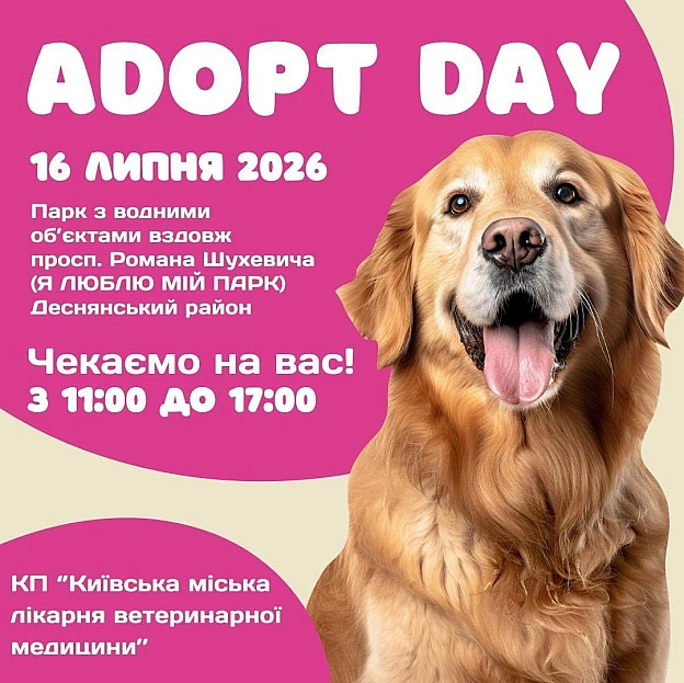 🐕 16 липня в Деснянському районі відбудеться виїзний День адопції тваринВідвідувачі зможуть: ▫️познайомитися із собаками, які... - на we.ua
