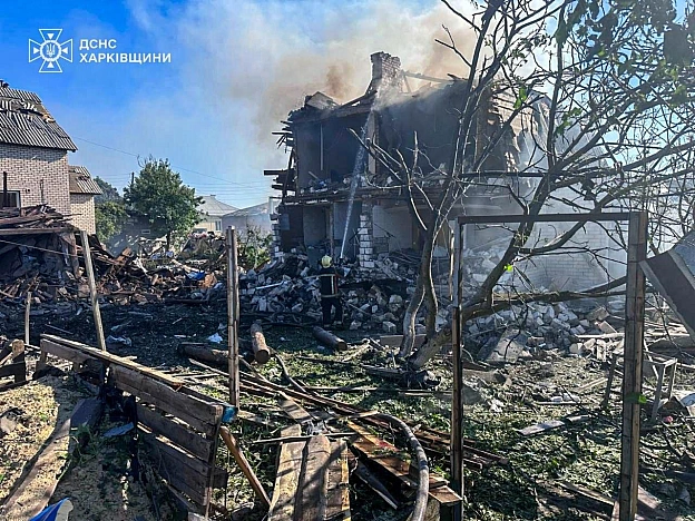 Харківщина: внаслідок авіаудару постраждали 5 людей, серед них — 3 дітейросійська авіація завдала удару керованими авіабомбами... - на we.ua