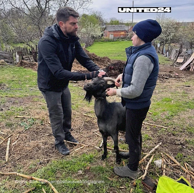 Австралійський ветеринар Лахлан Кемпбелл уперше приїхав в Україну лише через місяць після початку російського повномасштабного в... - на we.ua