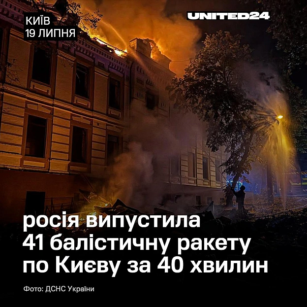 Уночі росія за 40 хвилин випустила по Києву близько 41 балістичної ракети. Це найбільша кількість балістичних ракет, застосовани... - на we.ua