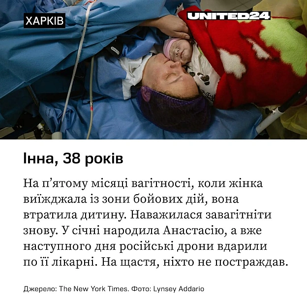 Нещодавно видання The New York Times опублікувало статтю про те, як українки народжують під час російської війни. Матеріал ґрунт... - на we.ua