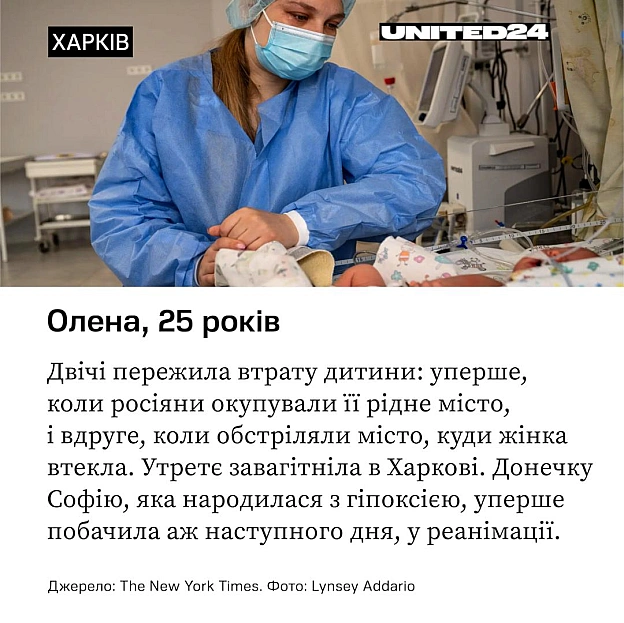 Нещодавно видання The New York Times опублікувало статтю про те, як українки народжують під час російської війни. Матеріал ґрунт... - на we.ua