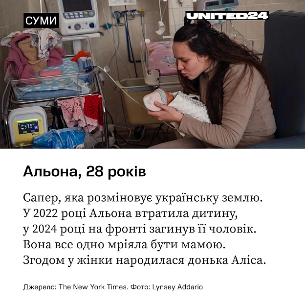 Нещодавно видання The New York Times опублікувало статтю про те, як українки народжують під час російської війни. Матеріал ґрунт... - на we.ua