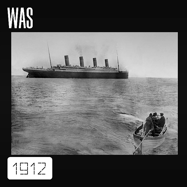 Останнє відоме фото «Титаніка» над водою, 1912 / The last known photo of the Titanic above water, 191211 квітня 1912 року «Тит... - на we.ua