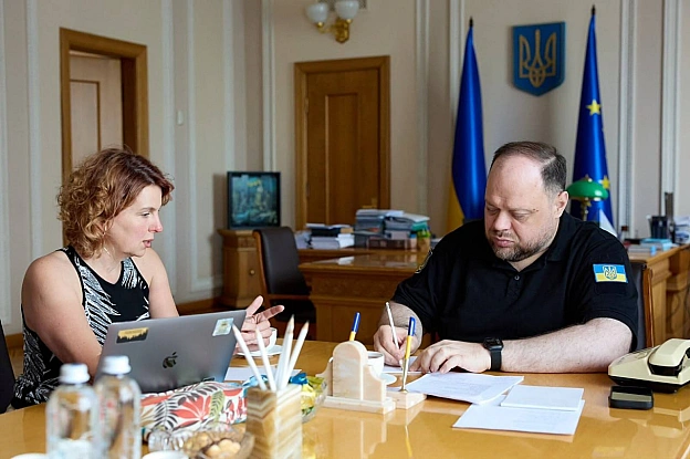 🏛 Обговорили пріоритети роботи з Русланом СтефанчукомЦифровізація — це фундаментальний інструмент, який робить Україну стійкою... - на we.ua