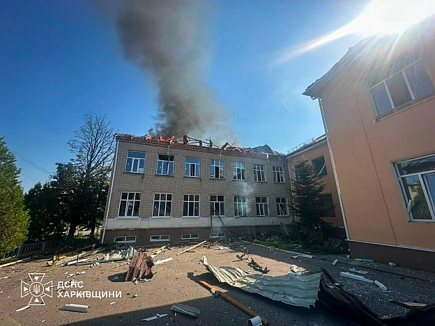 Харківщина: російські війська завдали ударів по Балаклії, шестеро людей пораненіЧерез обстріл виникли два осередки пожежі. Вог... - UkraineNow on we.ua