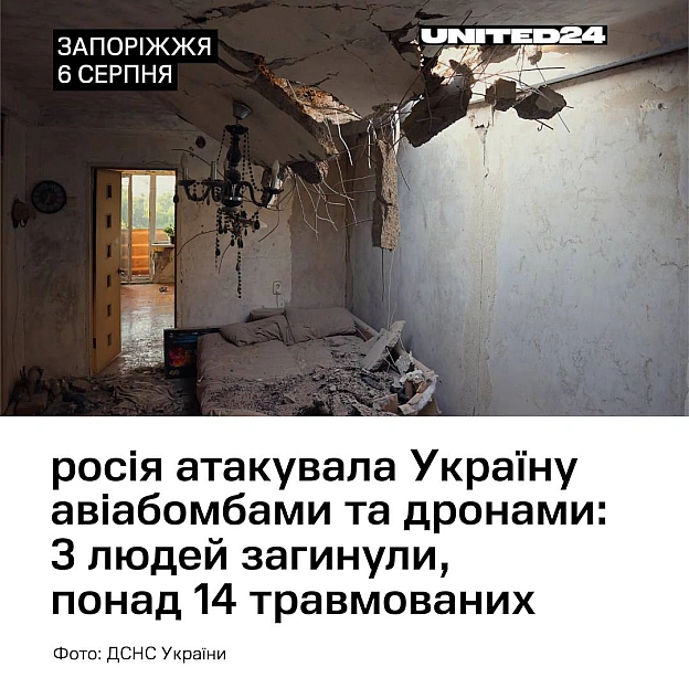 Минулої ночі росія атакувала Суми, Харківщину та Запоріжжя авіабомбами та безпілотниками.📍Суми. Уночі російські війська завдал... - на we.ua