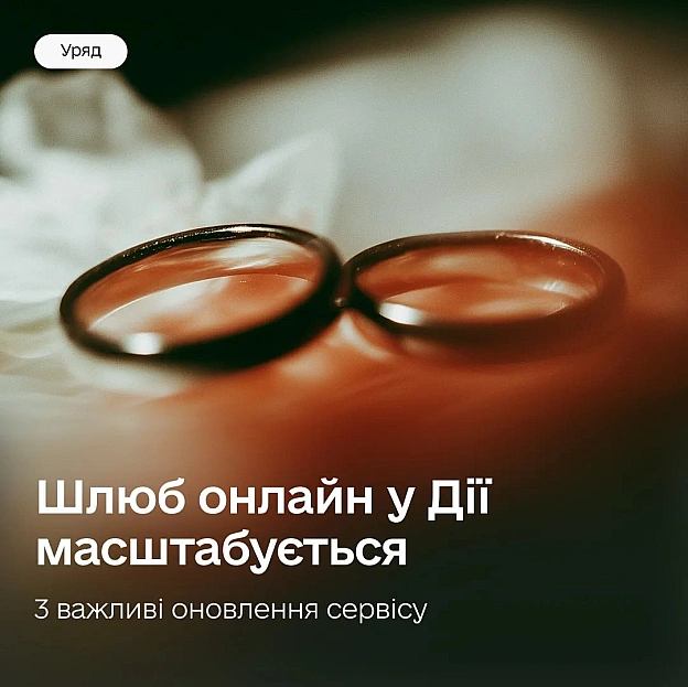 Шлюб онлайн масштабується: які нові опції запрацюють до кінця рокуБлизько половини українських пар одружуються просто у смартф... - на we.ua