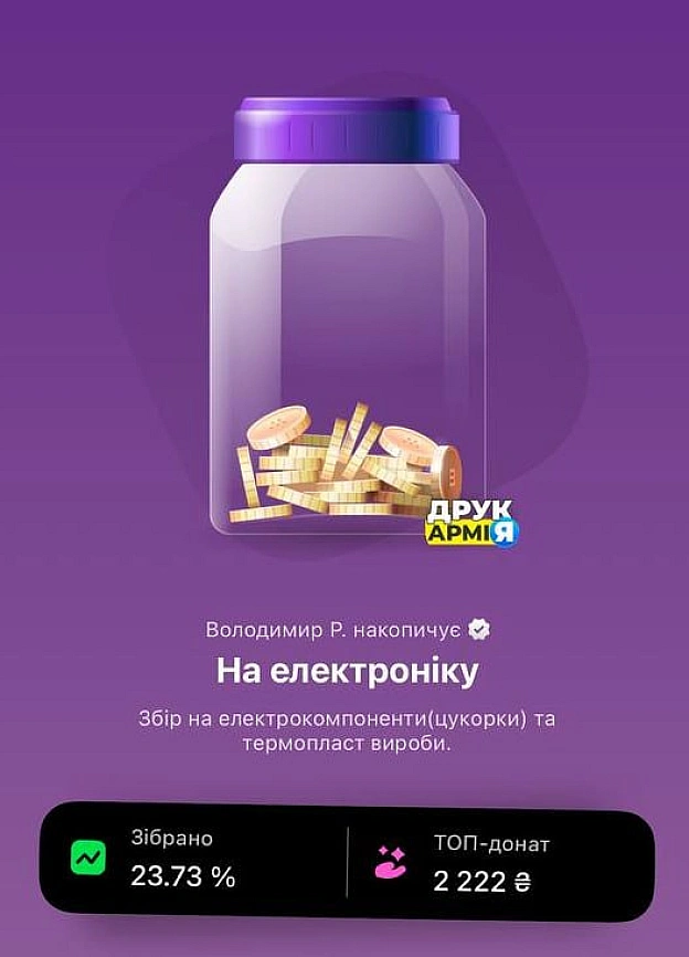Збір на закупівлю електронних компонентів потроху рухається, серед донатів кратних 200 грн розіграємо Ecto-1 (ECTO-1) — легендар... - на we.ua