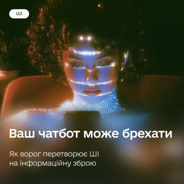 🤖 Чатботи також брешуть: як ворог використовує ШІ для пропагандиЗапитуєте ШІ про події в Україні, а він видає російську вигадк... - на we.ua