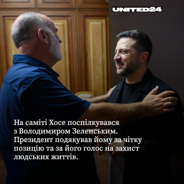 Сьогодні — 3 роки відтоді, як Хосе Андрес став амбасадором UNITED24. Але його підтримка України почалася ще 24 лютого 2022 рок... - на we.ua