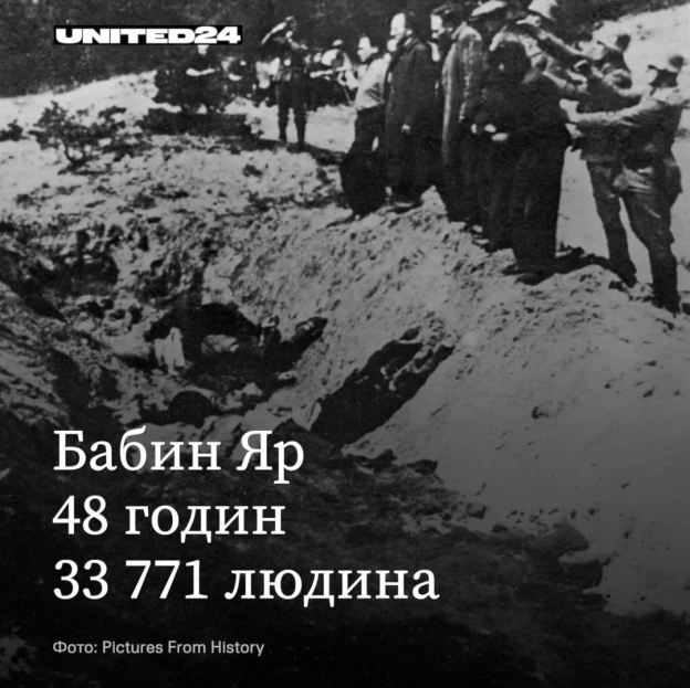 29 вересня — День пам\'яті жертв Бабиного Яру. Цього дня у 1941 році нацистський окупаційний режим почав масові розстріли циві... - на we.ua