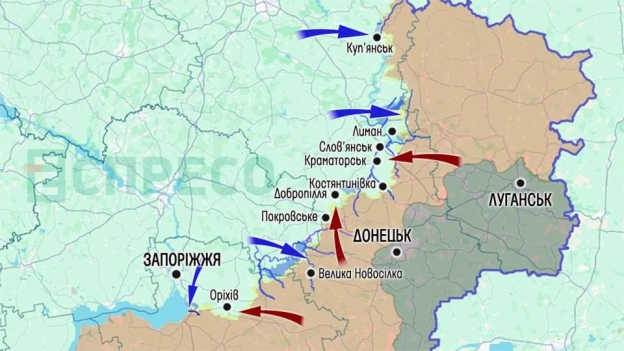 ЗСУ просуваються одразу на кількох ділянках: на Лиманщині повернули щонайменше 200 км² - дані Еспресо.✅ Ми у | Telegram | Vibe... - на we.ua