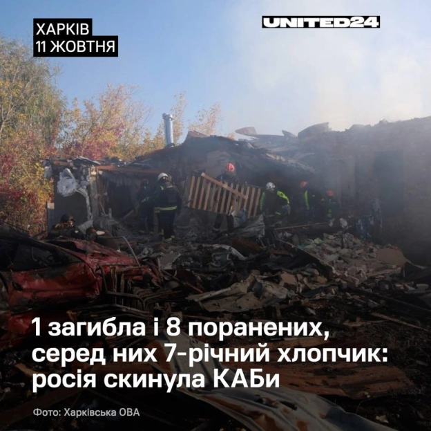 Сьогодні росія майже безупинно тероризує українські міста. Зранку авіабомби впали на спальний район Слов\'янська. Тепер — на Хар... - на we.ua