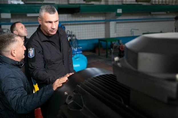 Віталій Кличко: Відвідав одну з водопровідних насосних станцій \
