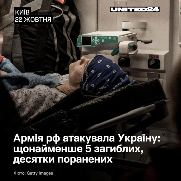 Унаслідок російських обстрілів загинули щонайменше 5 людей, ще десятки дістали поранення. Серед постраждалих є діти.📍Київ: уна... - на we.ua
