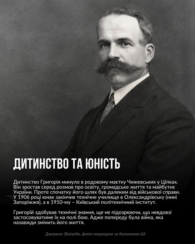 Григорій Чижевський – полковник Армії УНР, один із творців української артилерії, міністр внутрішніх справ і учасник Першого та ... - на we.ua
