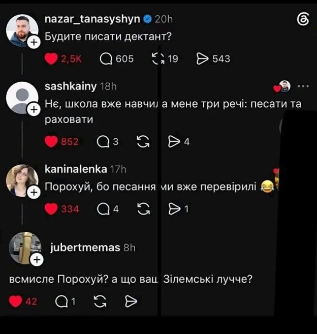 Так ось ти який - орфографічний інфарктПідписатися на канал - на we.ua