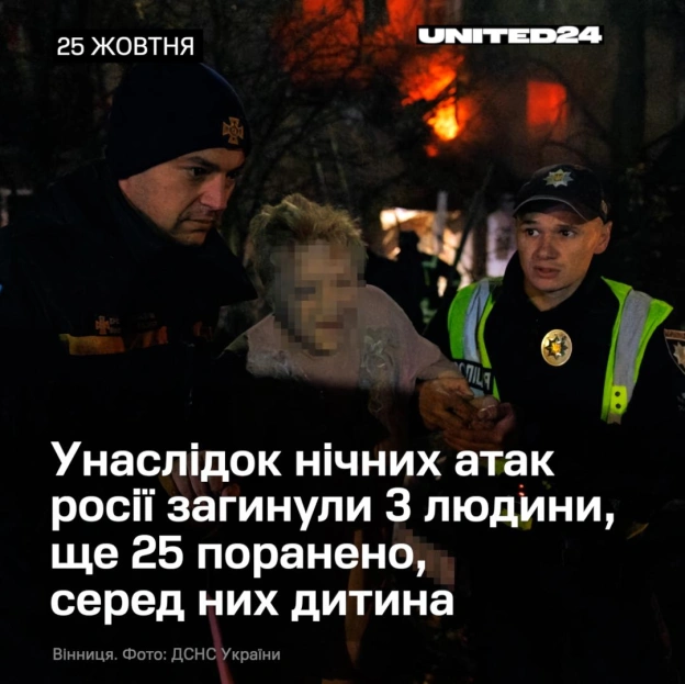 росія протягом ночі продовжила атакувати українські міста. 3 людини загинули, ще 25 поранені, серед них дитина.📍 Дніпропетровщ... - на we.ua