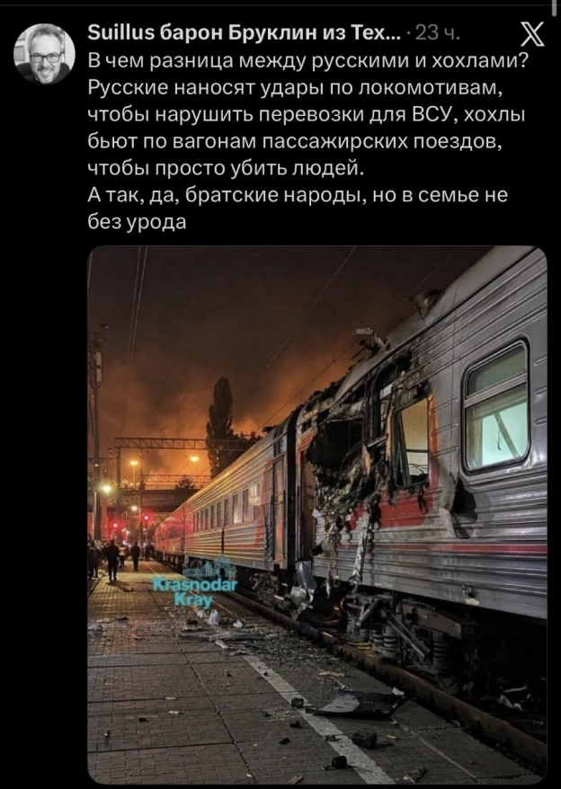 росіяни починають нити одразу, як отримують дзеркальну відповідь. росіяни розуміють лише силу. - Баба і Кіт на we.ua
